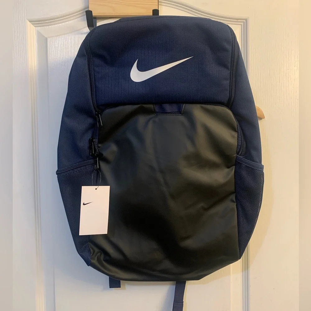 Nike Brasilia Training Travel Backpack in Navy/Black Men’s Unisex NWT